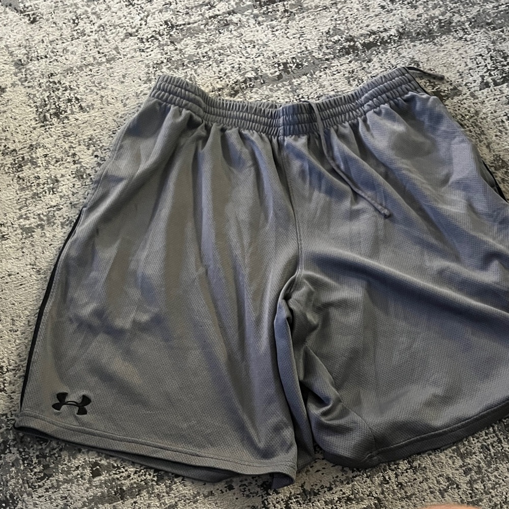 Under Armour Men's Charcoal Athletic Shorts